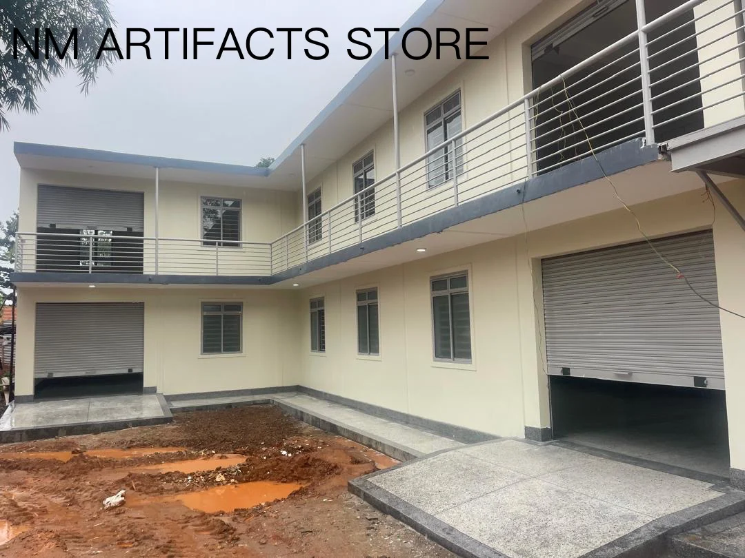 Uganda National Museum Artifacts Store courtyard